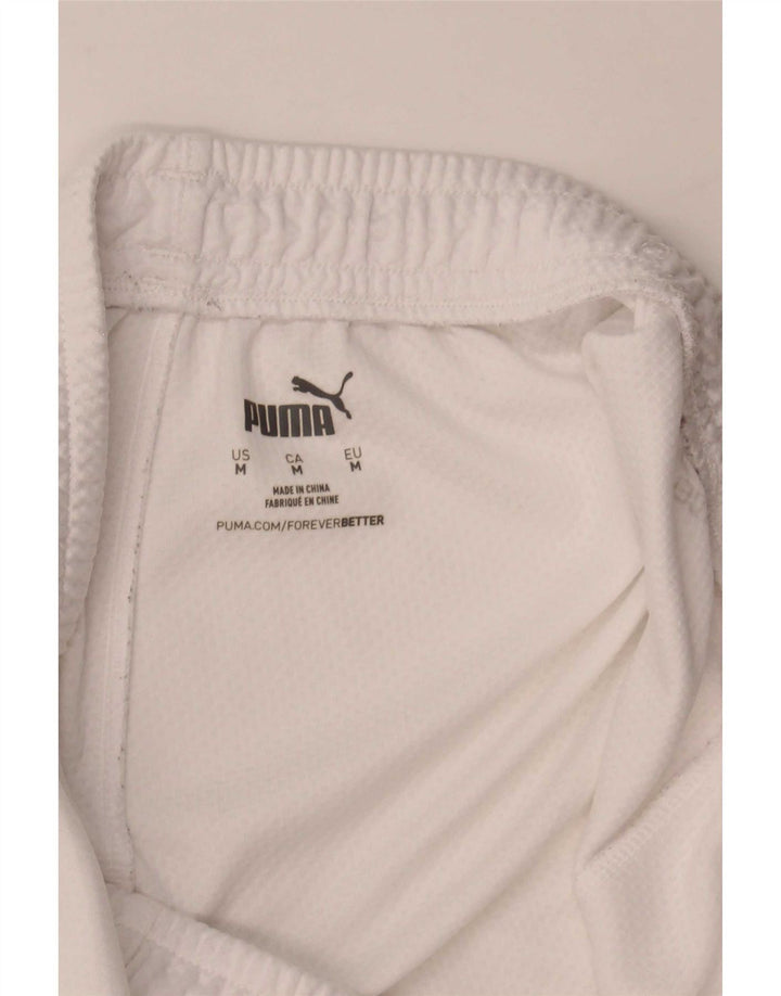 Pantaloni scurți sport Puma pentru bărbați, alb mediu