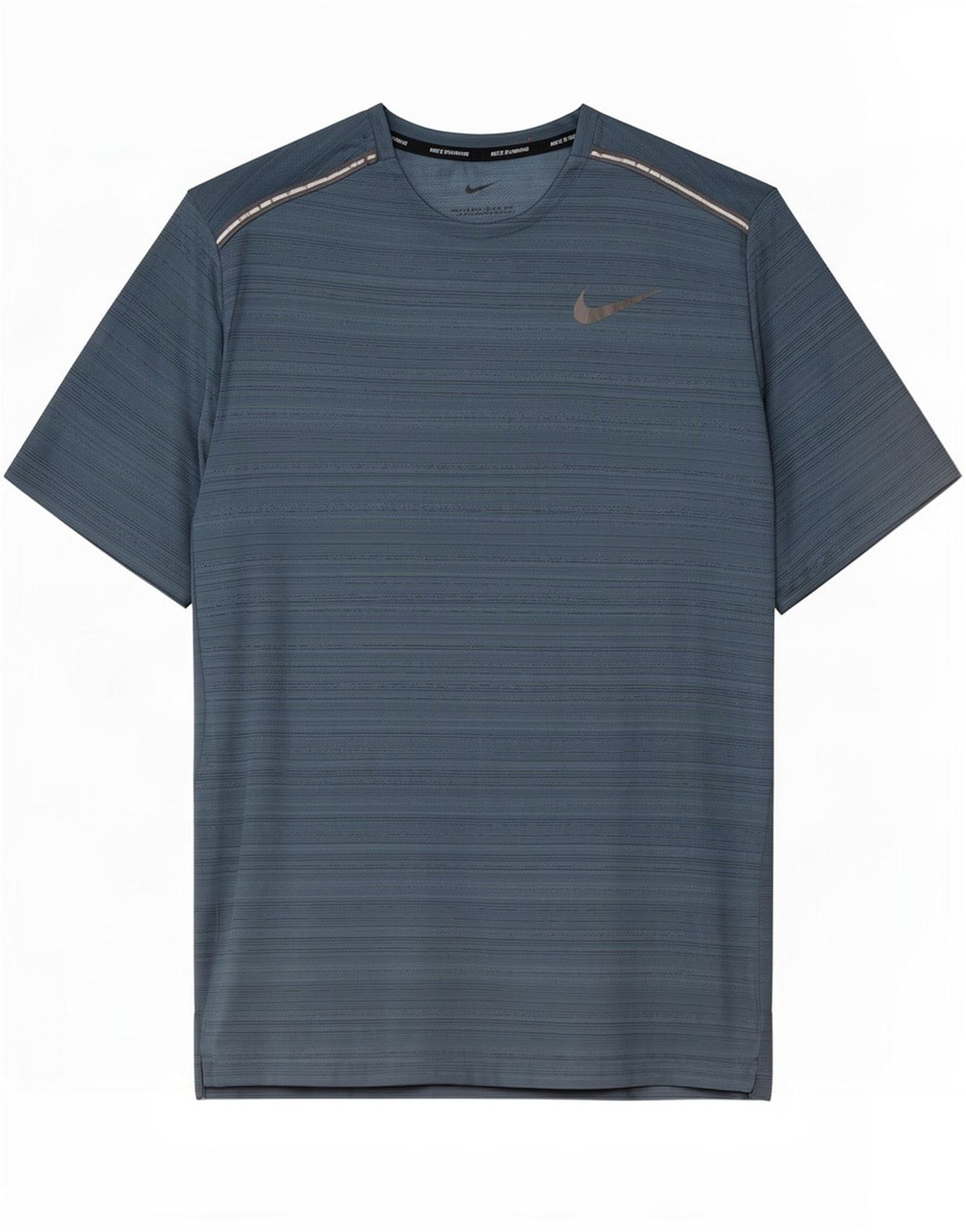 Tricou Nike pentru bărbați Dri Fit Top mare, albastru, poliester cu pături