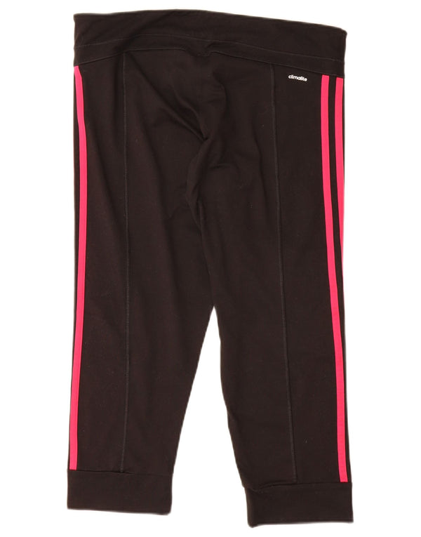 Pantaloni de trening Climalite pentru femei Adidas Pantaloni de jogging UK 12/14 Medium Negru