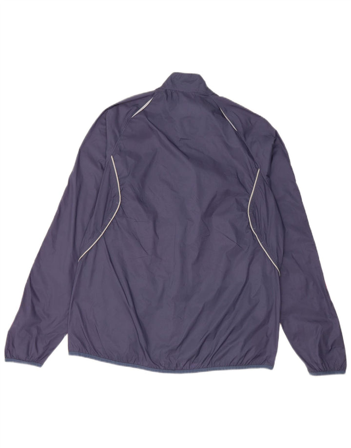 Jachetă de trening pentru femei Adidas UK 16, mare, albastru, nailon