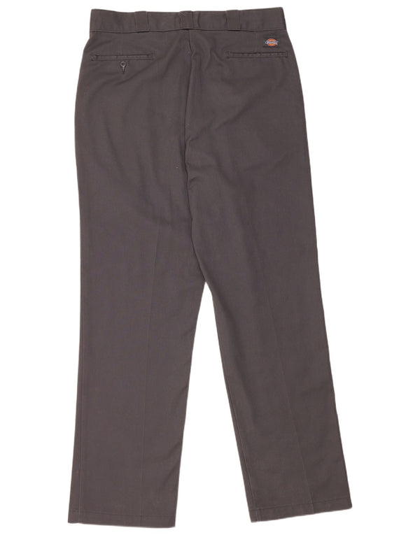 Pantaloni chino drepți pentru bărbați Dickies W34 L33 bleumarin
