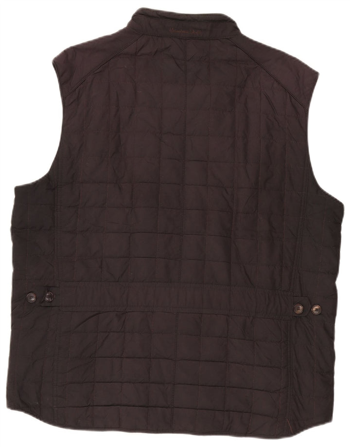 Gilet căptușit Massimo Dutti pentru bărbați UK 44 2XL Negru
