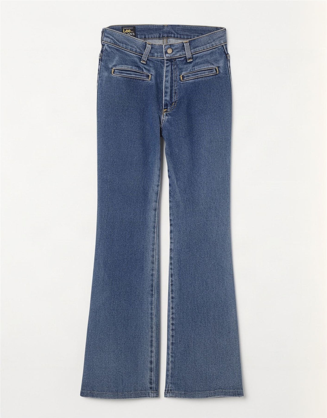Blugi Bootcut pentru femei Lee W26 L31 Bumbac albastru