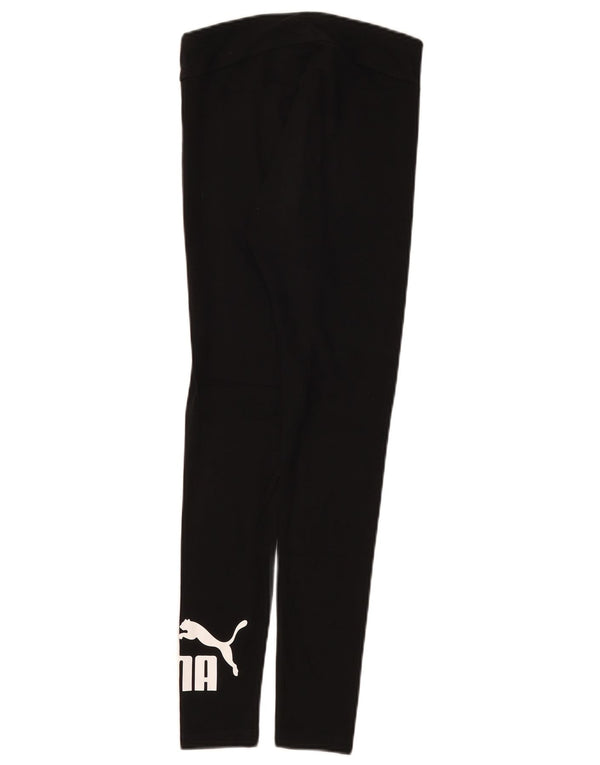 Leggings grafic Puma pentru femei UK 8 Small Black