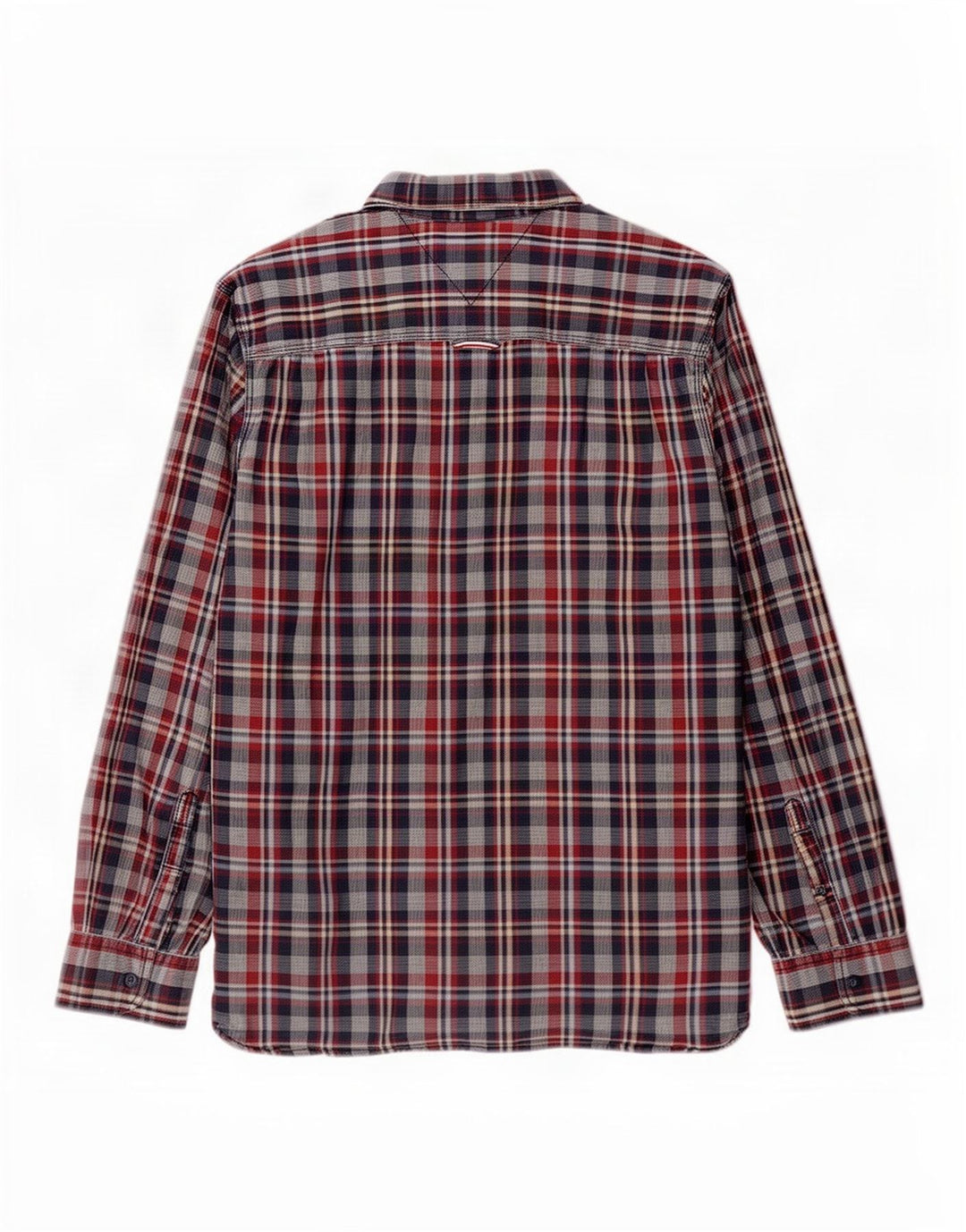 Cămașă pentru bărbați Tommy Hilfiger, mare, multicolor, din bumbac cu carouri