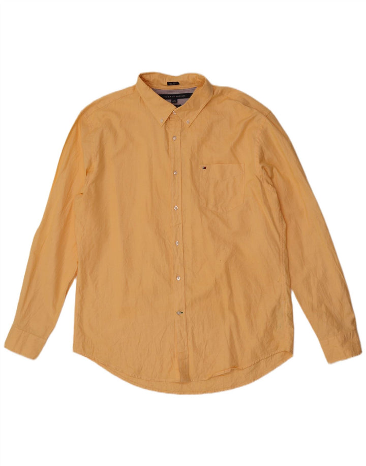 Cămașă personalizată pentru bărbați Tommy Hilfiger XL Galben