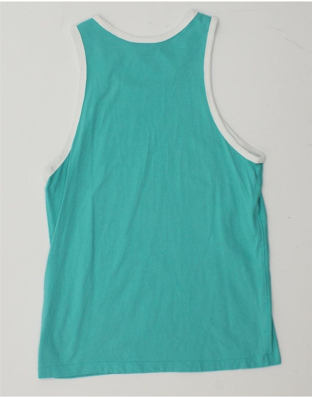 Vestă grafică pentru bărbați NIKE, bumbac mediu turcoaz