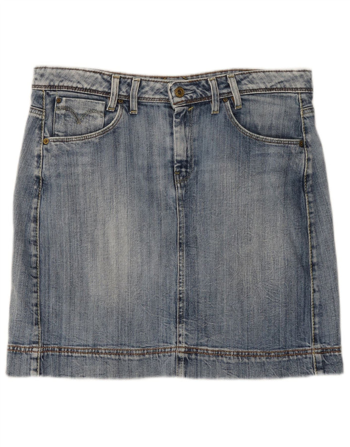 LEVI'S Mini Fusta Denim Mare W34 Bumbac Albastru