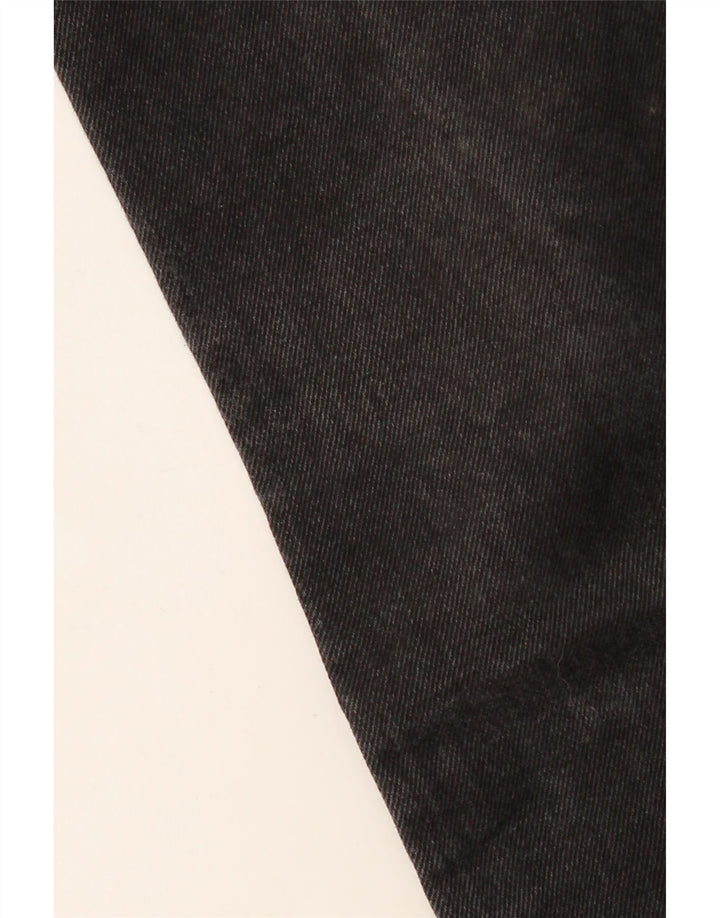 Blugi drepti GUESS pentru femei cu talie mare W26 L26 negri