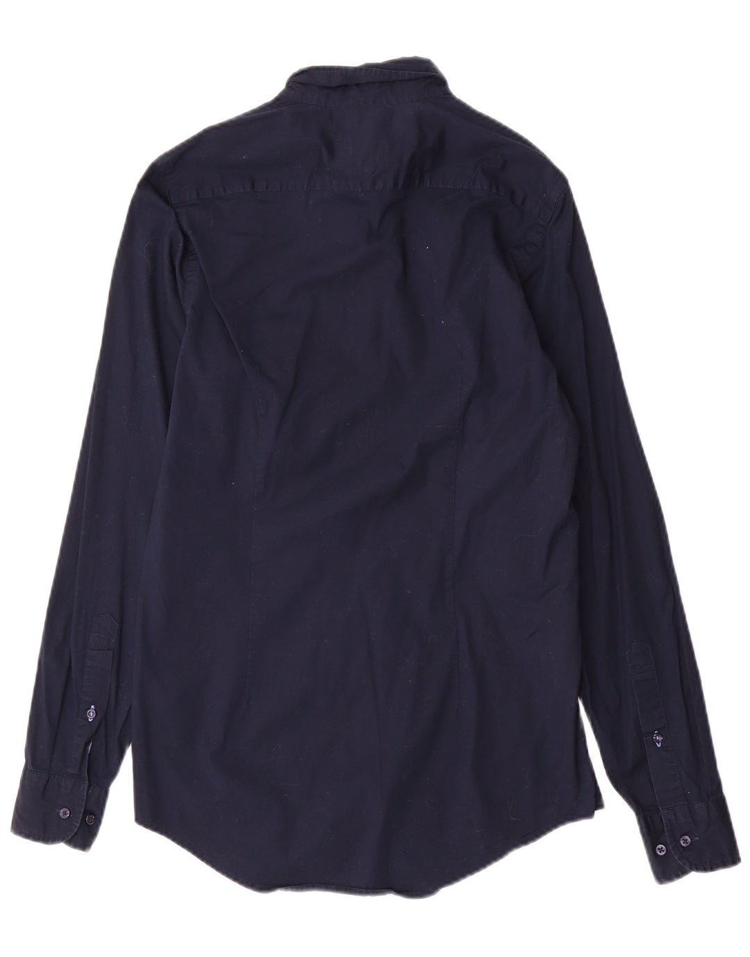 Cămașă pentru bărbați TOMMY HILFIGER Slim Fit Bumbac bleumarin mic