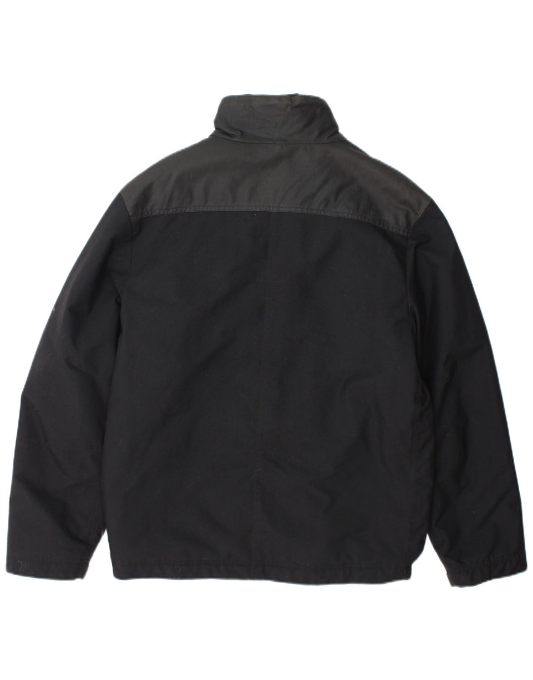 Jachetă de vânt pentru bărbați Adidas UK 36 Mic Negru Colorblock Nylon