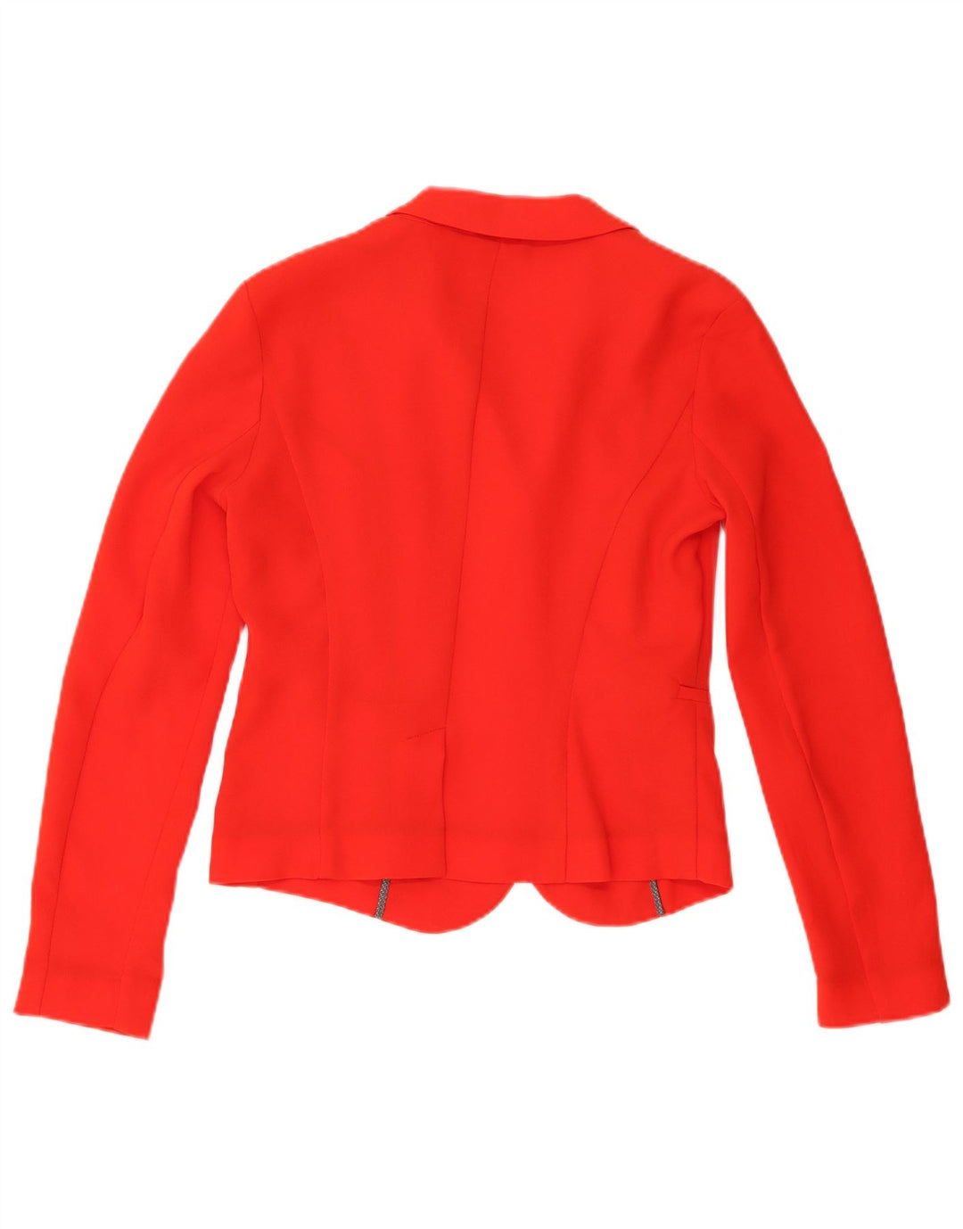 Jachetă blazer pentru femei Sisley cu 4 nasturi UK 10 Poliester portocaliu mic