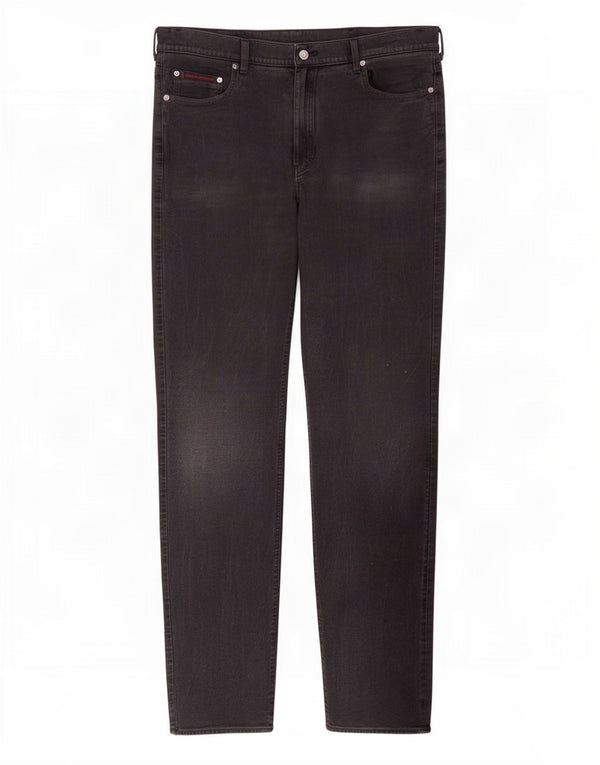 Blugi conici pentru bărbați Calvin Klein W40 L34 bumbac negru