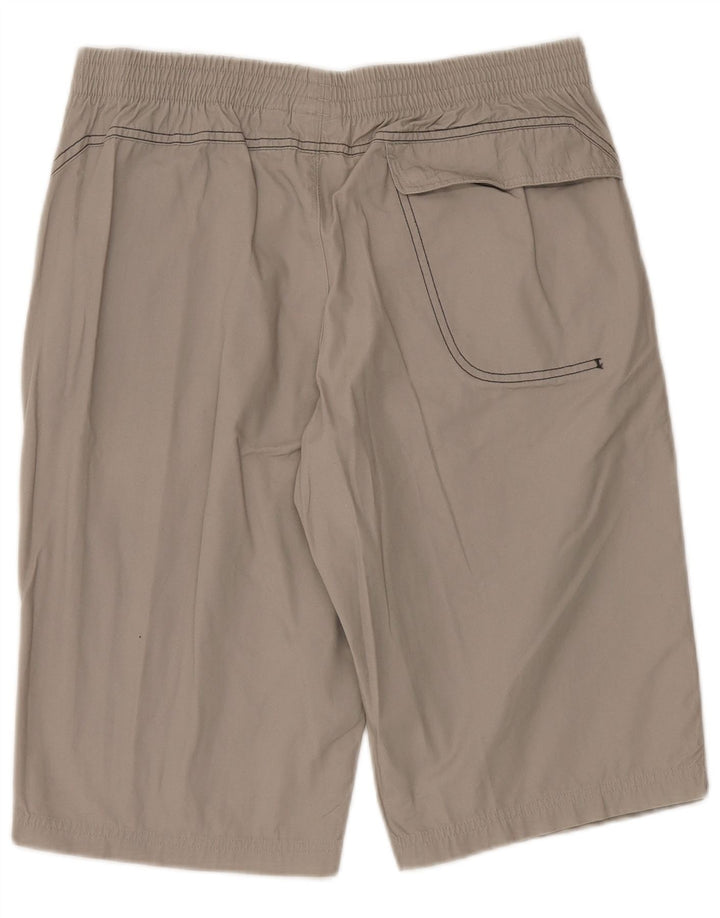 Pantaloni scurți sport pentru bărbați Adidas, bumbac gri mediu
