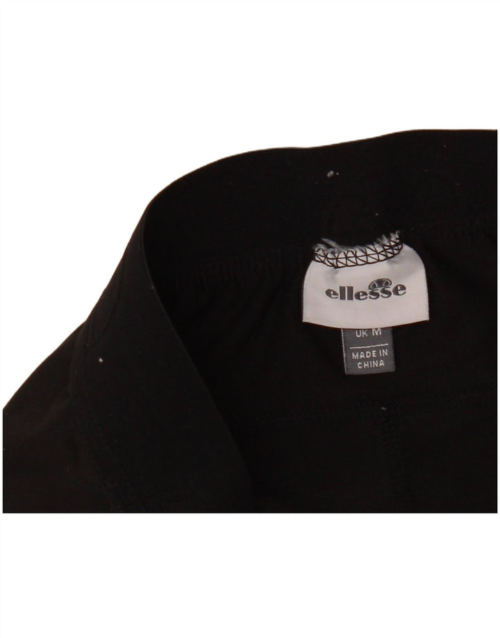 Leggings cu grafic pentru femei Ellesse UK 14 Medium Black