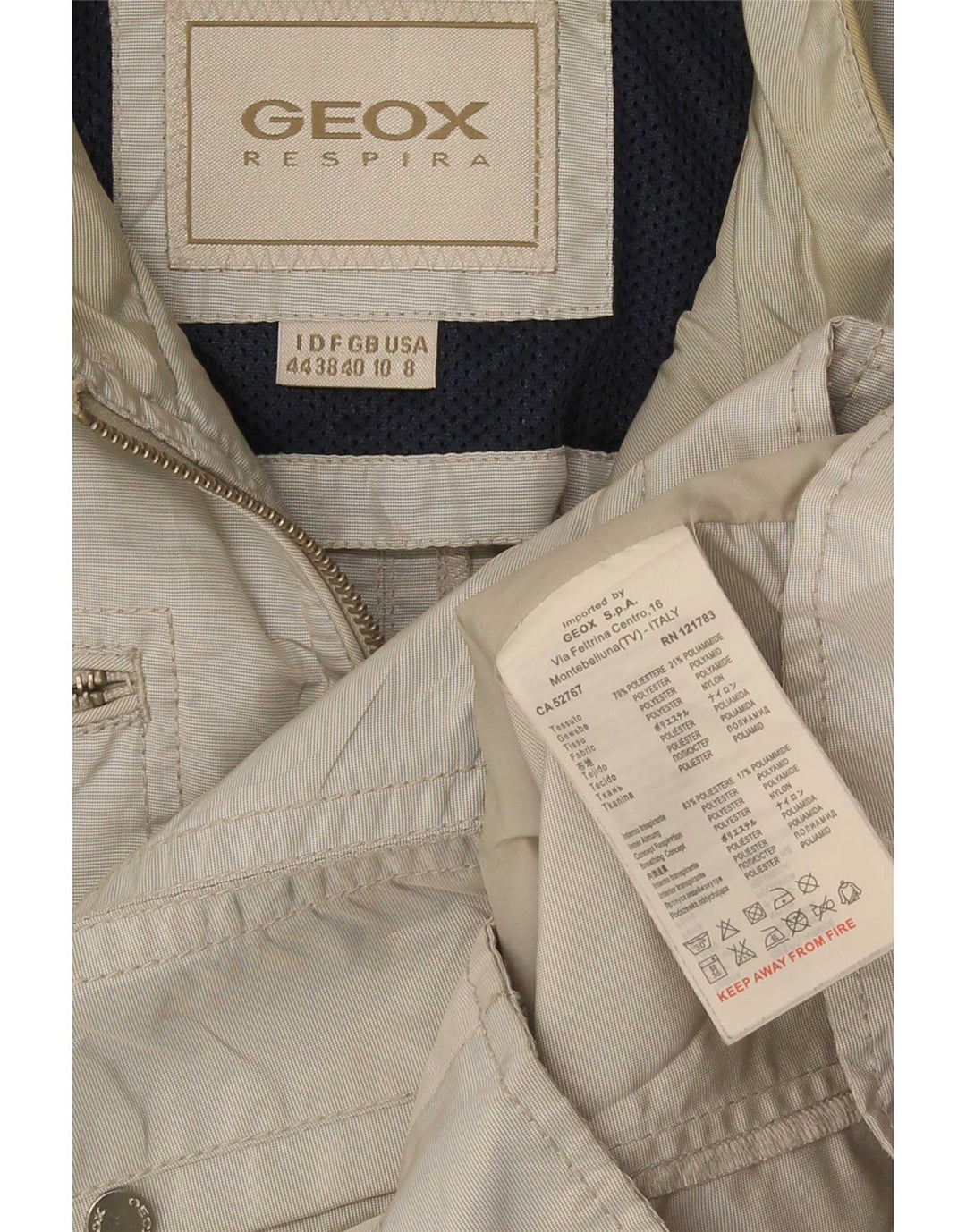 Geaca Bomber pentru femei UK 10 Small Gri Poliester