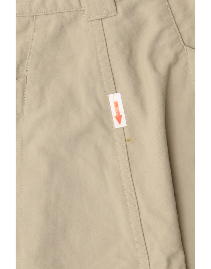 Pantaloni scurți cargo Columbia pentru femei W28 Medium Beige Nylon