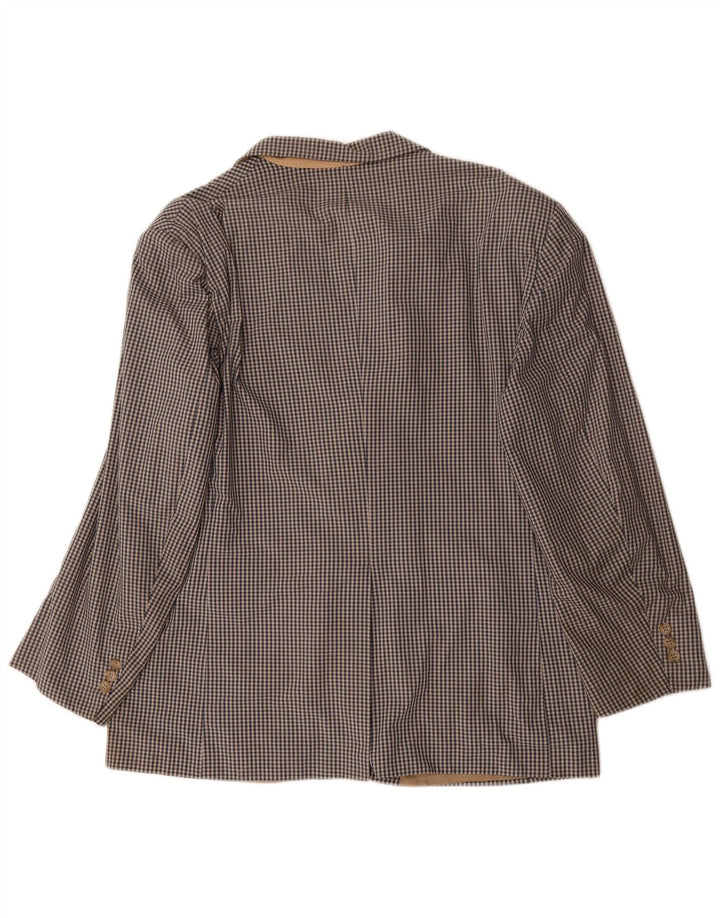 Jachetă pentru bărbați Orvis cu 3 nasturi, UK 42 XL, gri vichy