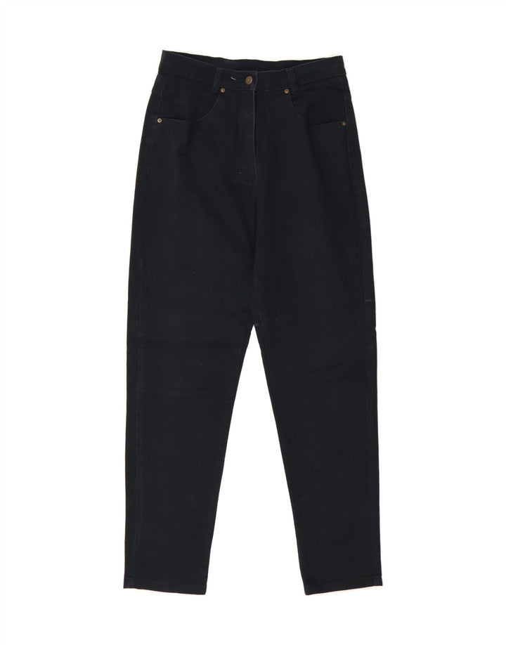 MARCEL CLAIR Womens Slim Casual Trousers EU 40 Medium W30 L30 Navy Blue Vintage Marcel Clair and Second-Hand Marcel Clair from Messina Hembry 