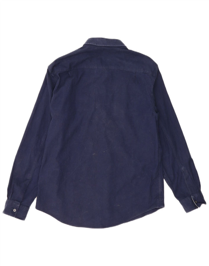 Cămașă pentru bărbați Lyle & Scott, mare, bleumarin, bumbac
