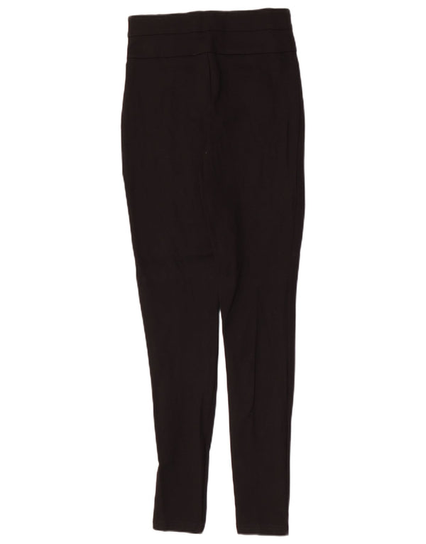 Pantaloni skinny pentru femei cu talie înaltă Zara XS L24 L27 Viscoză neagră