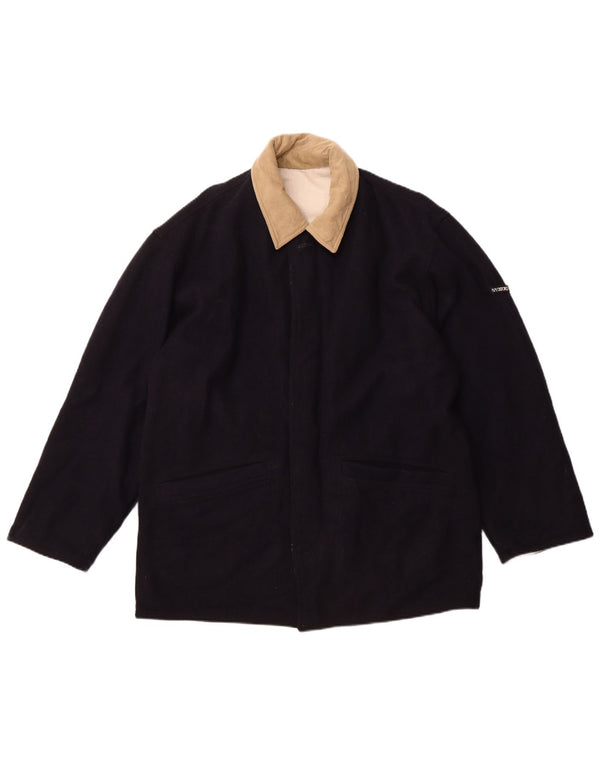 IVY OXFORD Jachetă de vânt pentru bărbați UK 42 XL Bumbac bleumarin