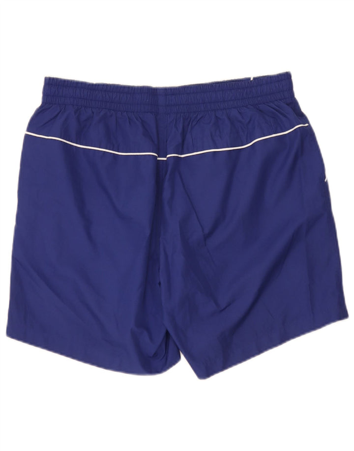 Pantaloni scurți sport grafic Nike pentru bărbați, mari, albastru, poliester