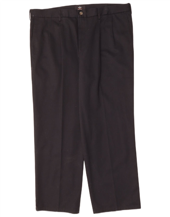 Pantaloni chino pentru bărbați Dockers Pegged, L40 L30, bumbac negru