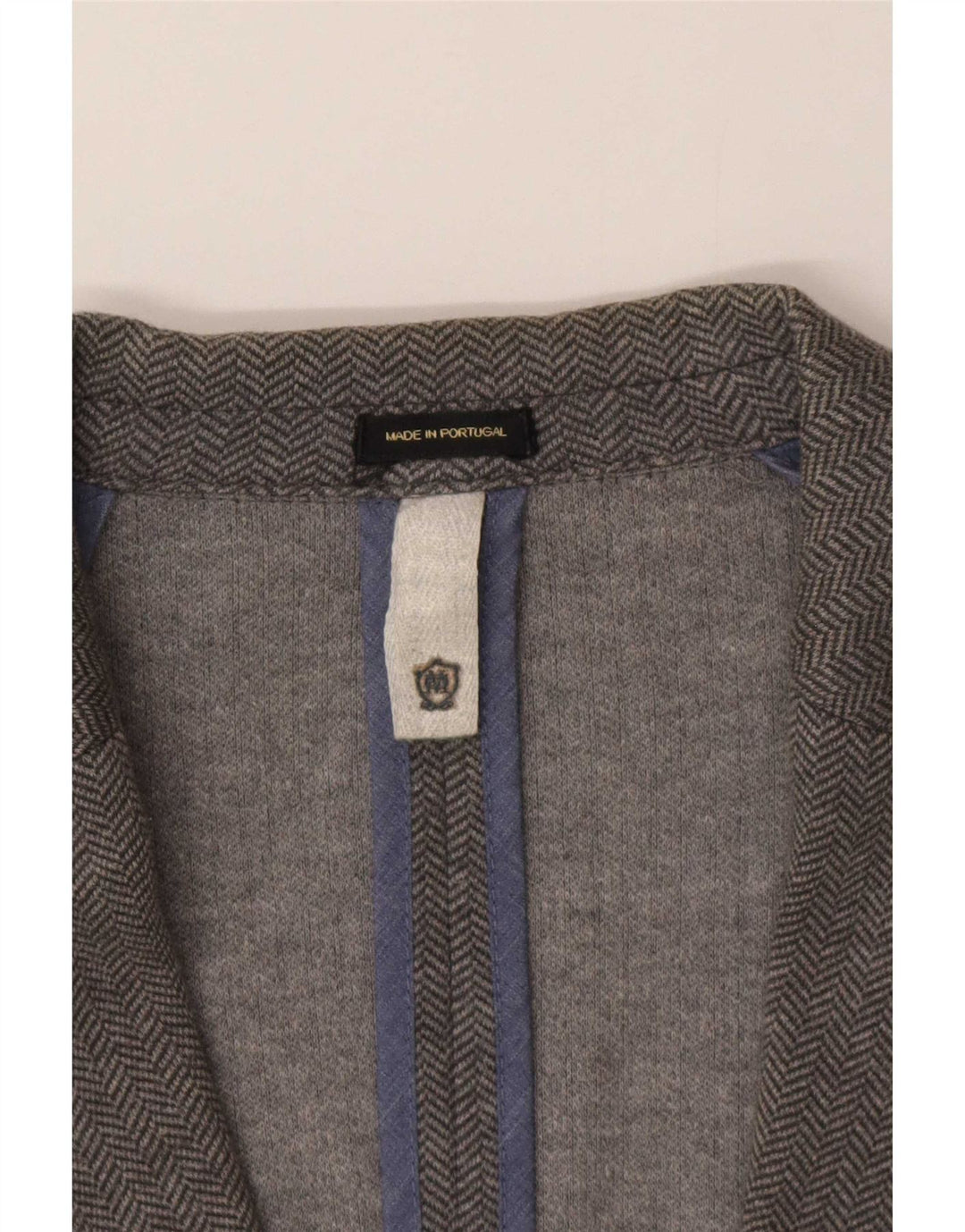 Blazer Massimo Dutti pentru bărbați, cu 2 nasturi, EU 48, gri mediu, în oase
