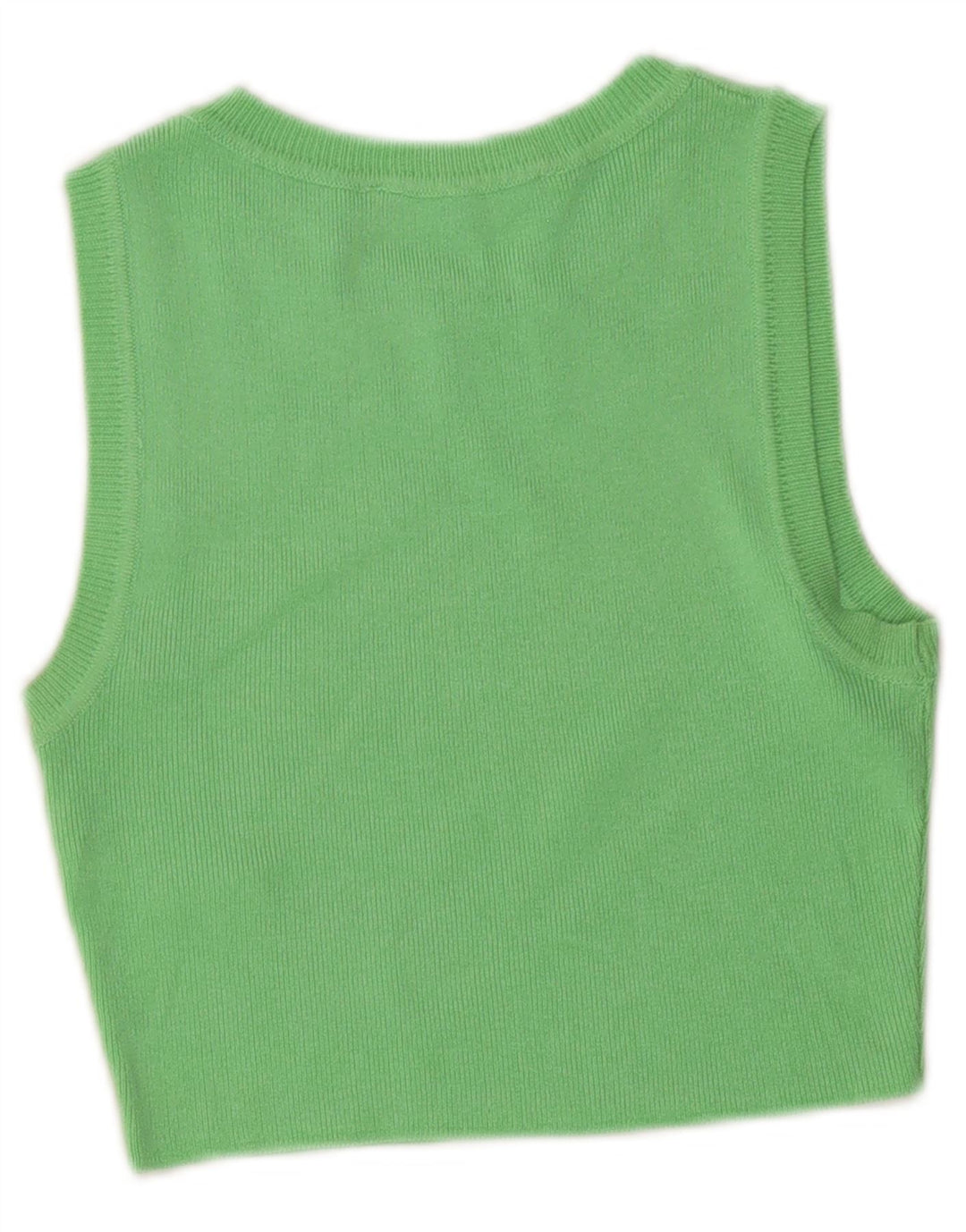 Top cu vestă pentru femei Zara UK 8 Small Green Viscose