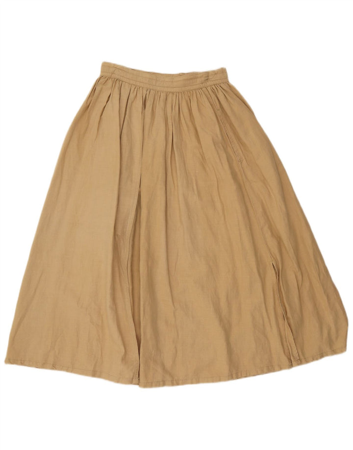 Esprit Womens A-Line Skirt EU 36 Small W25 Beige