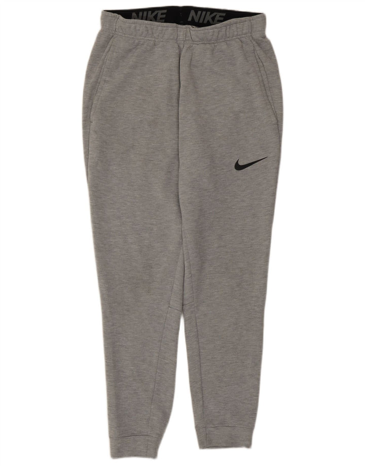 Pantaloni de trening pentru femei Nike Joggeri UK 10 Poliester gri mic
