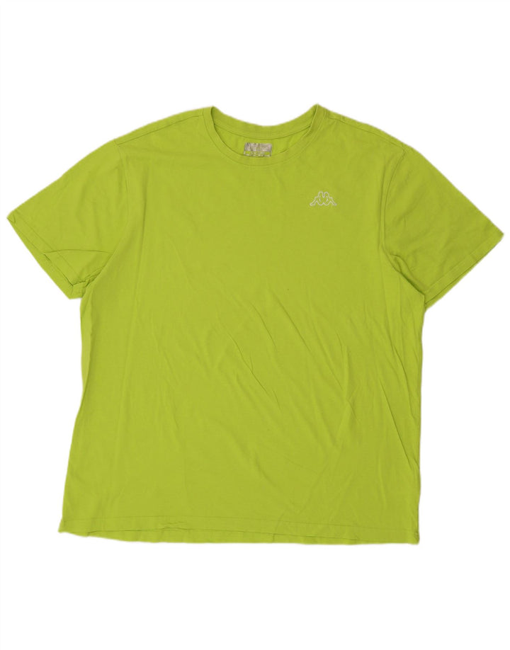 Tricou Bărbați Kappa Top 2XL Bumbac Verde