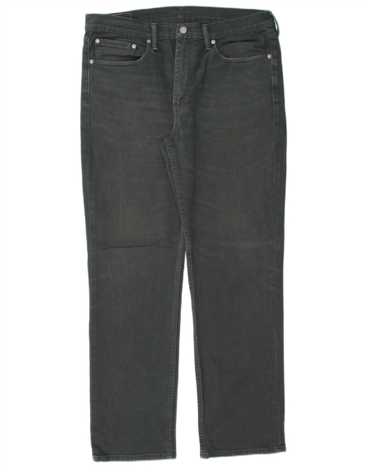 Blugi drepti pentru bărbați LEVI'S 514 W36 L32 bumbac negru