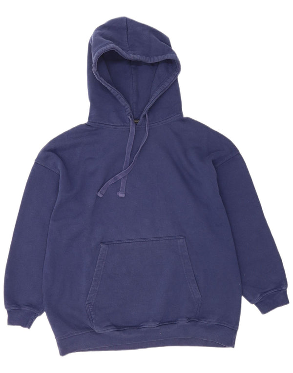 Pulover supradimensionat pentru femei Zara UK 10 Bumbac bleumarin mic