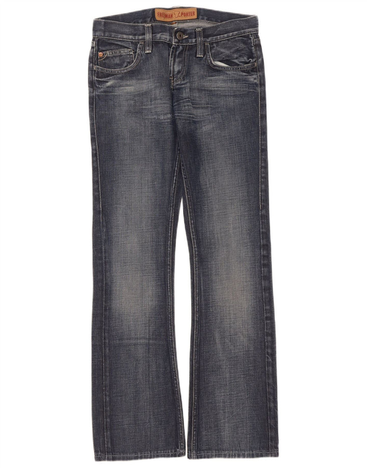 Freeman T. Porter Blugi Bootcut pentru femei W26 L31 Bumbac albastru