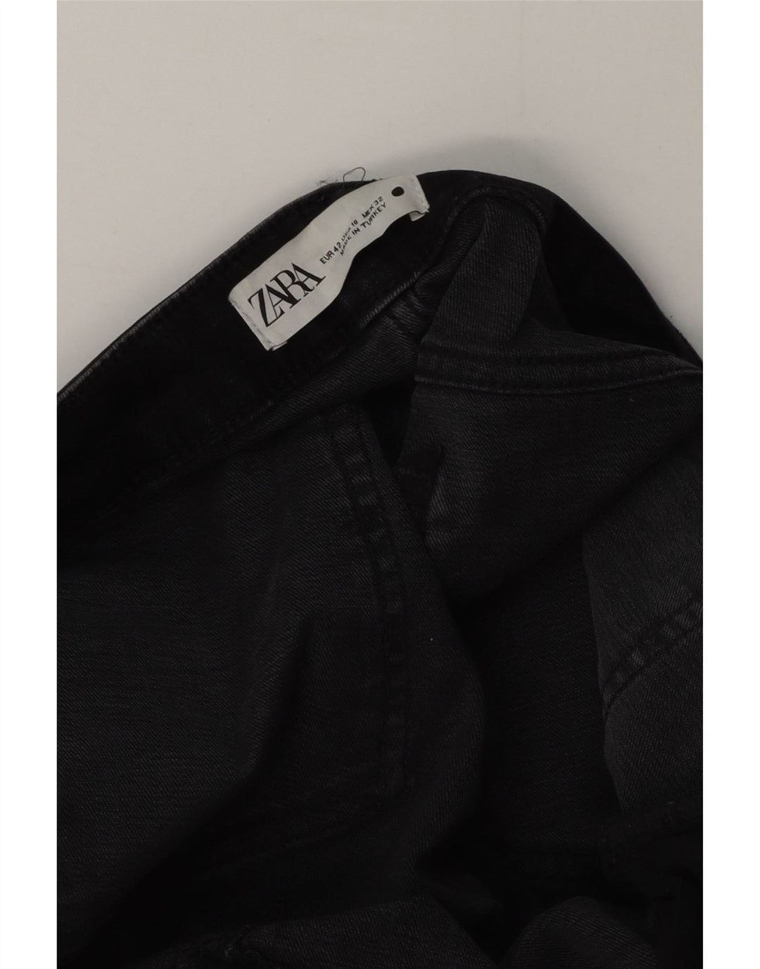 Blugi Bootcut pentru Damă Zara EU 42 Large W32 L29 Negri