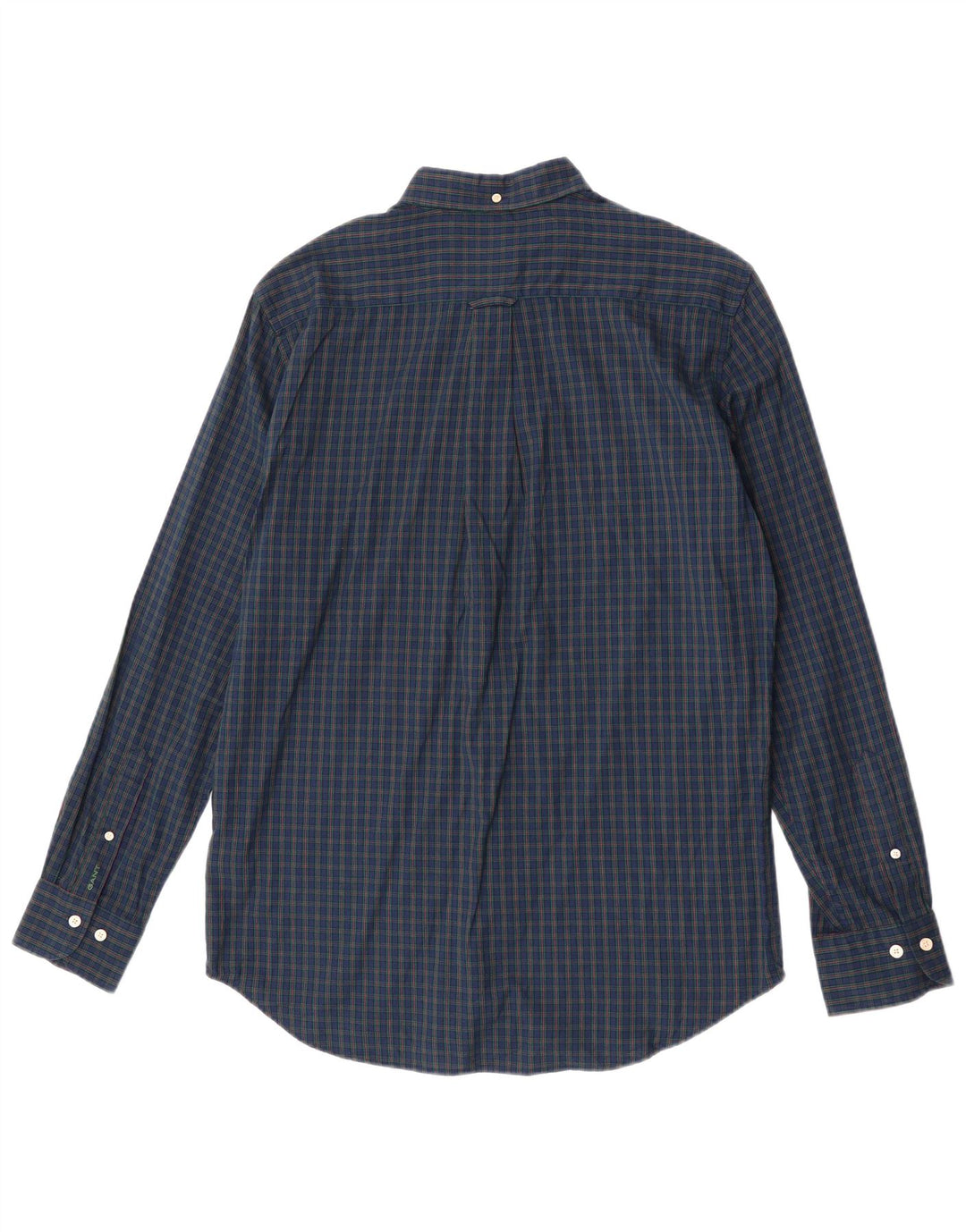 Cămașă Gant pentru bărbați, cu o formă obișnuită, mărimea 39/40 15 3/4, mijlocie, bleumarin, vichy
