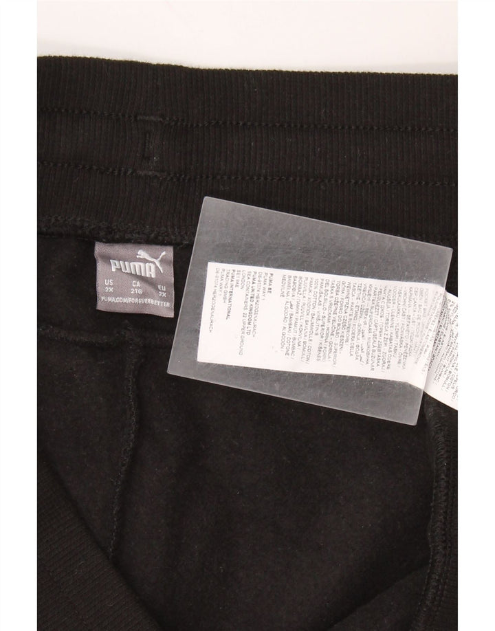 Pantaloni de trening PUMA pentru bărbați Pantaloni de jogging 2XL bumbac negru