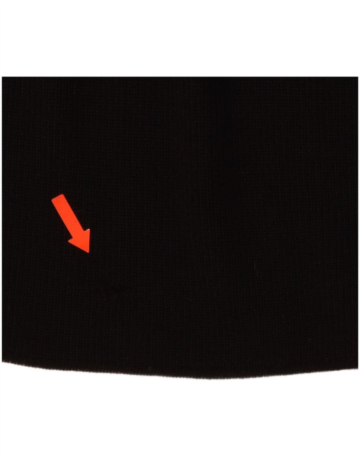 ARMANI JEANS Pulover pentru bărbați cu gât țestoasă din lână neagră medie