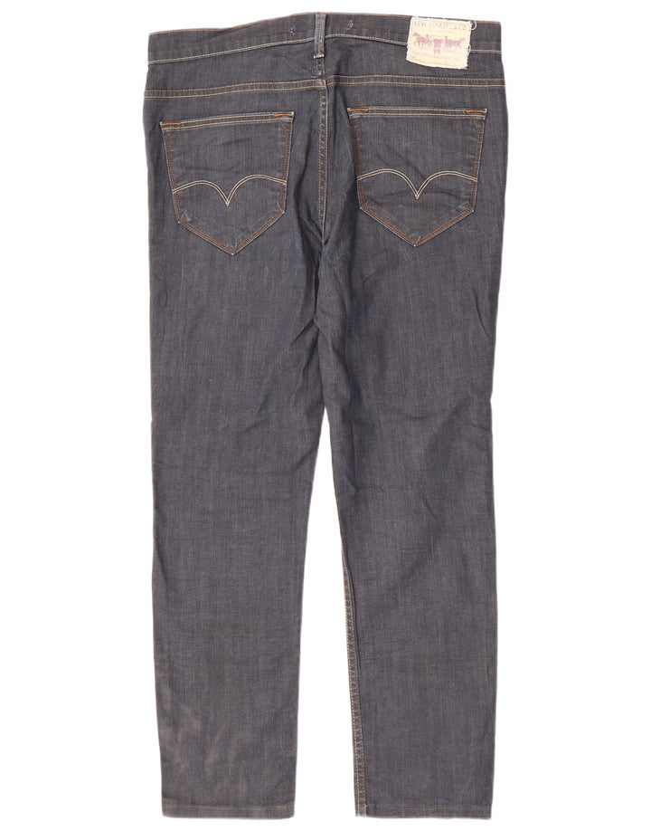Blugi pentru bărbați Levi's 519 Slim W36 L29 Bumbac bleumarin