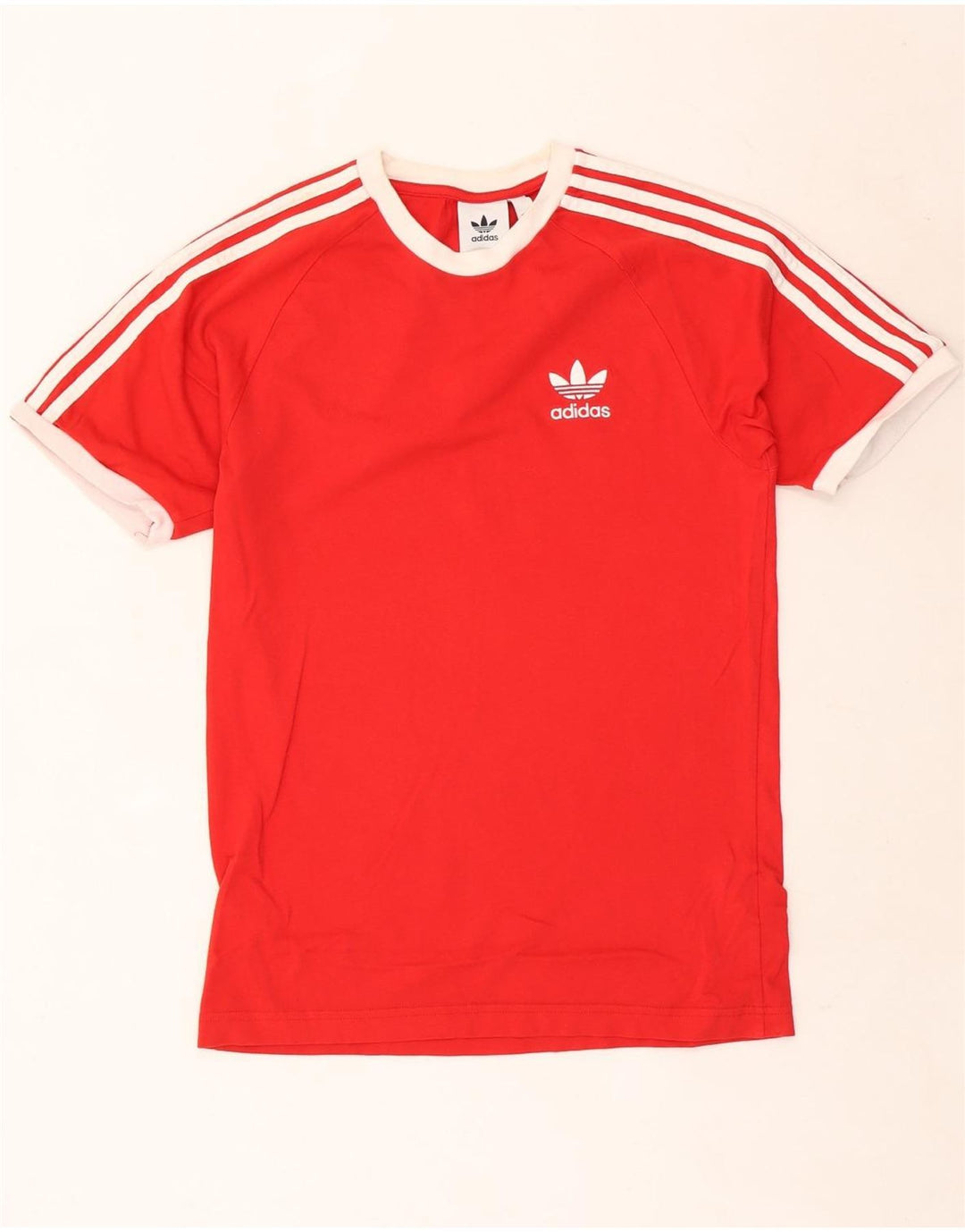 Tricou pentru bărbați Adidas Top mic, roșu, bumbac