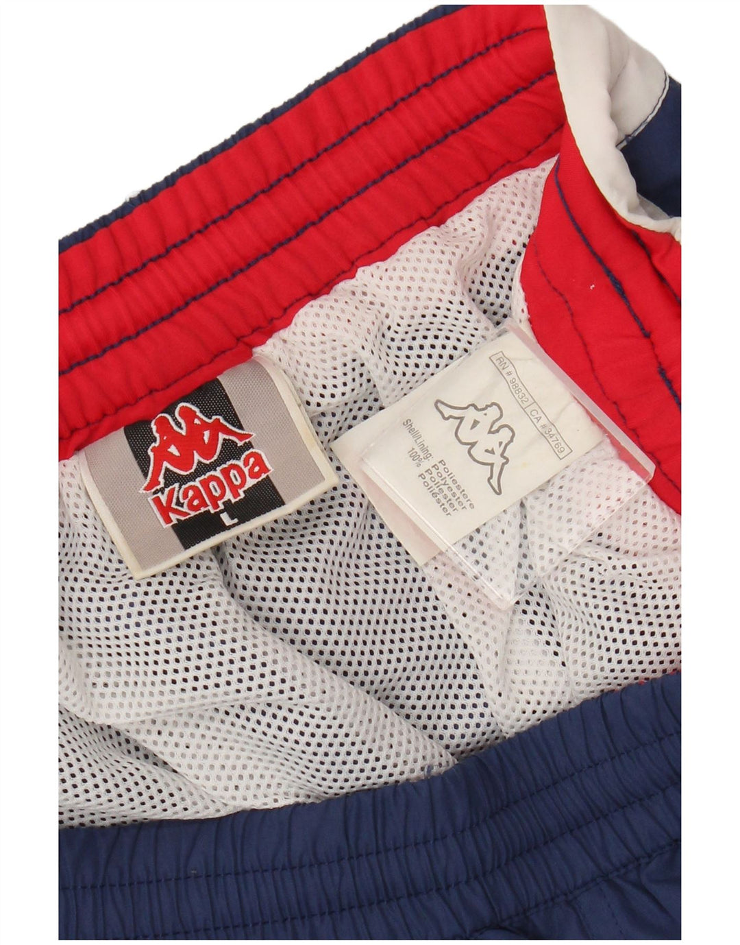 Pantaloni scurți de înot Kappa pentru bărbați, mari, bleumarin, poliester color bloc