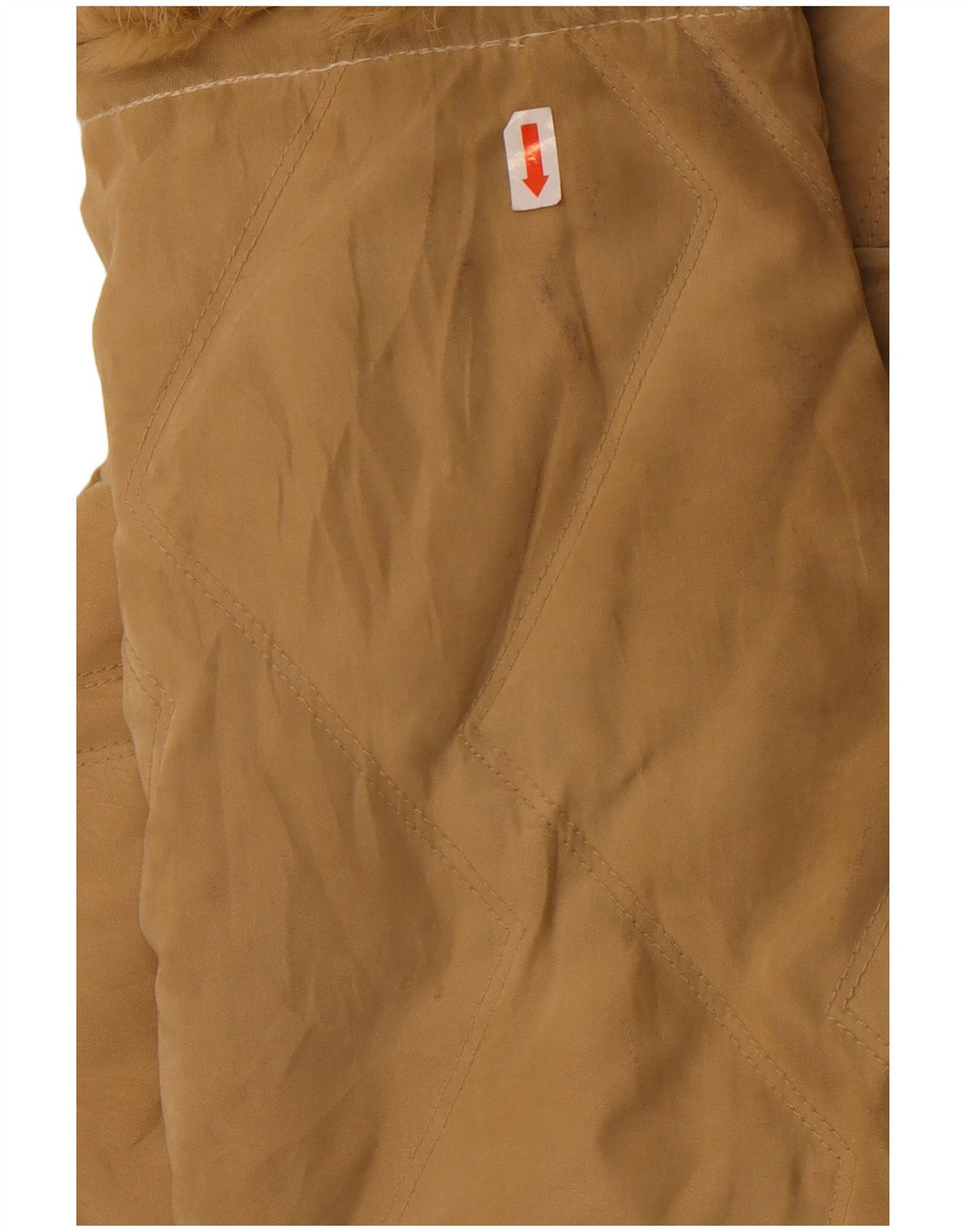 Jachetă căptușită pentru femei Parisport, cu o formă lejeră, IT 44 Medium Bej Poliamidă