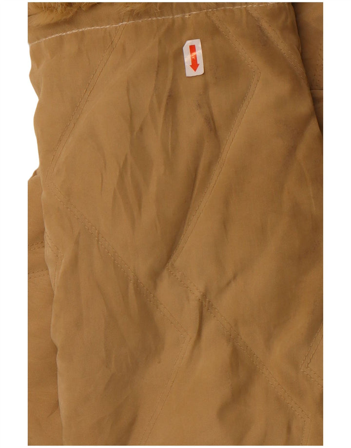 Jachetă căptușită pentru femei Parisport, cu o formă lejeră, IT 44 Medium Bej Poliamidă