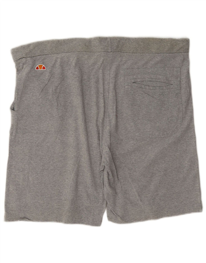 Pantaloni scurți sport Ellesse pentru bărbați, mari, gri, bumbac