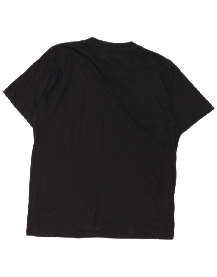 Tricou Reebok pentru bărbați Top mare din bumbac negru