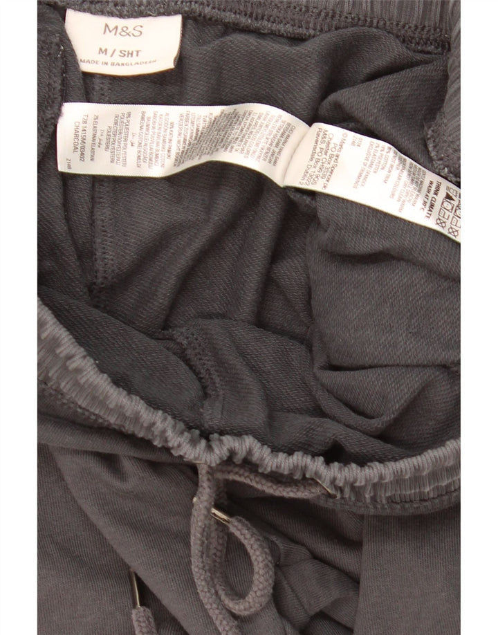 Pantaloni de trening pentru bărbați Marks & Spencer, bumbac gri mediu