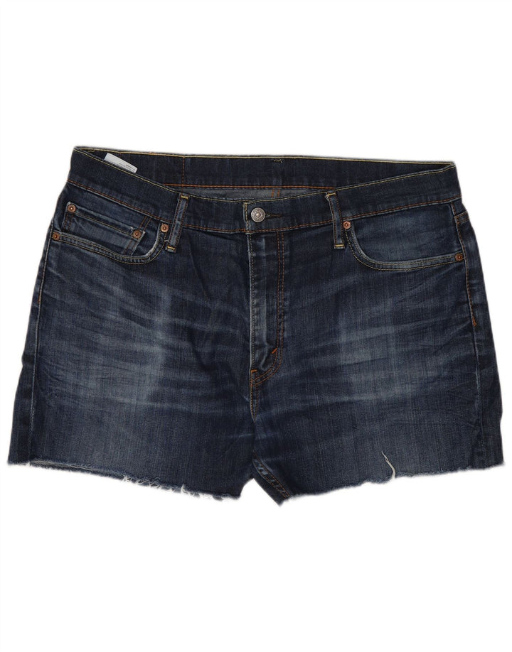 Pantaloni scurți Levi's 504 Denim W36 Large Blue Bumbac
