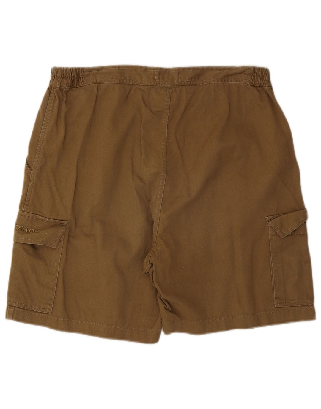 Pantaloni scurți cargo Nick Taylor pentru bărbați, medii W32, bumbac maro